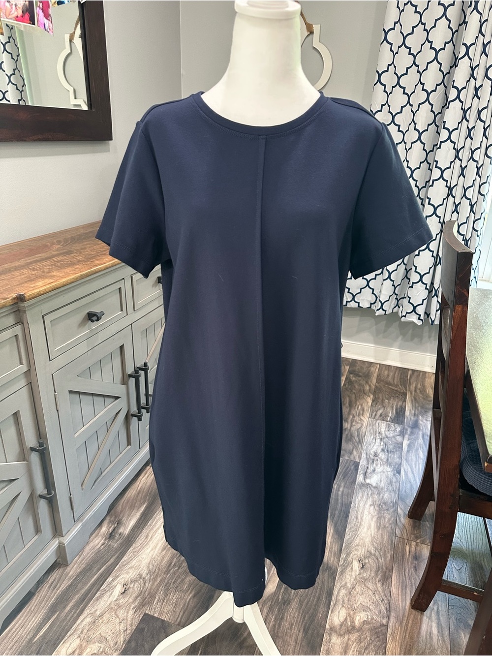 LOFT Navy Shift Dress